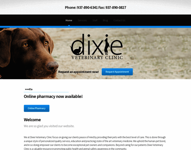 Dixievet.com thumbnail