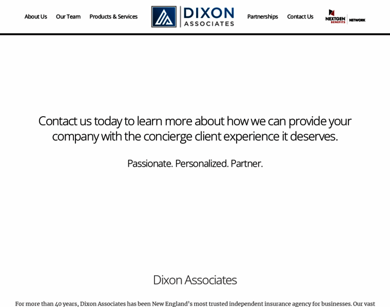 Dixon-associates.com thumbnail