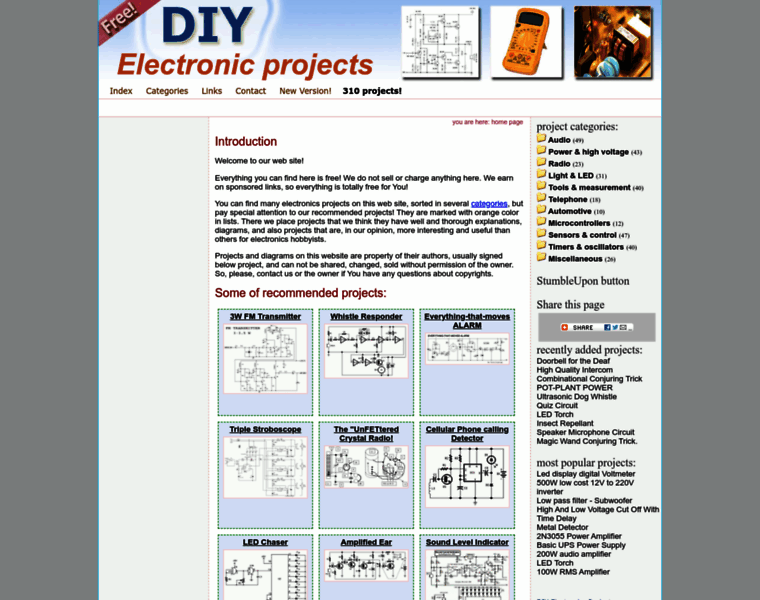 Diy-electronic-projects.com thumbnail Diy-electronic-projects.com thumbnail