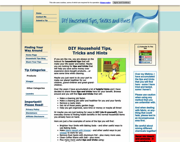 Diy-household-tips-tricks-and-hints.com thumbnail