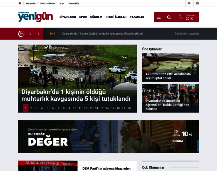 Diyarbakiryenigun.com thumbnail