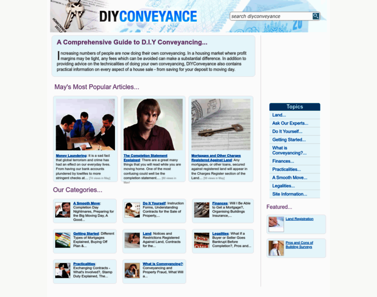 Diyconveyance.co.uk thumbnail