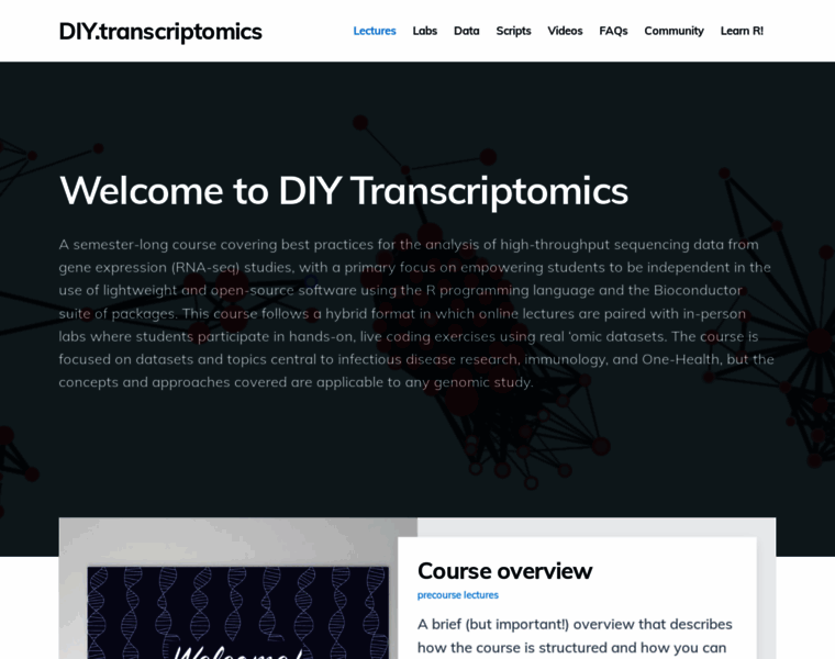 Diytranscriptomics.com thumbnail