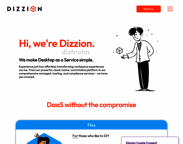 Dizzion.com thumbnail