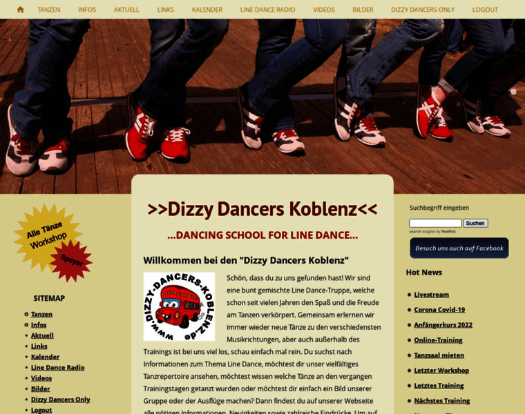 Dizzy-dancers-andernach.de thumbnail