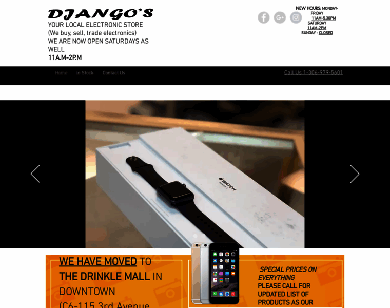 Djangoelectronics.ca thumbnail Djangoelectronics.ca thumbnail