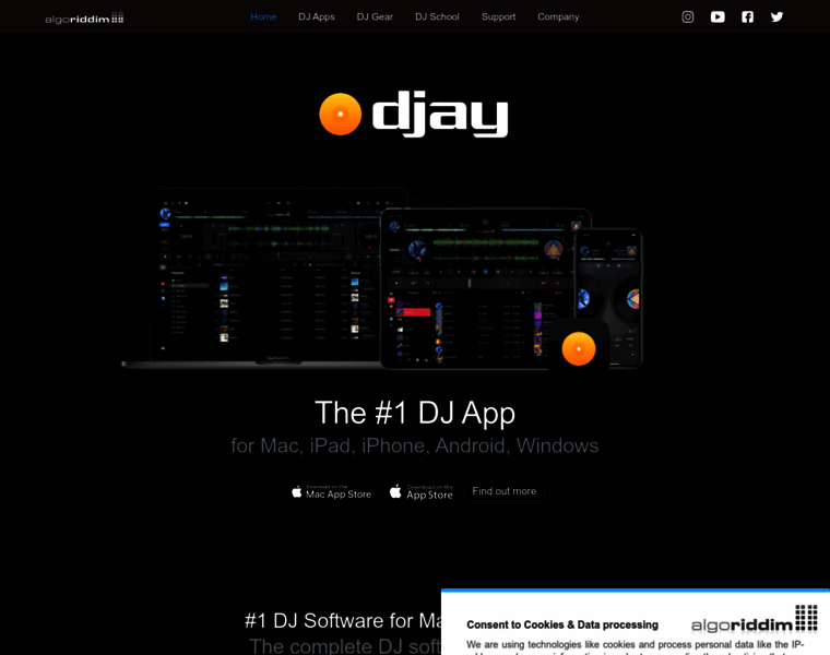 Djay-software.com thumbnail