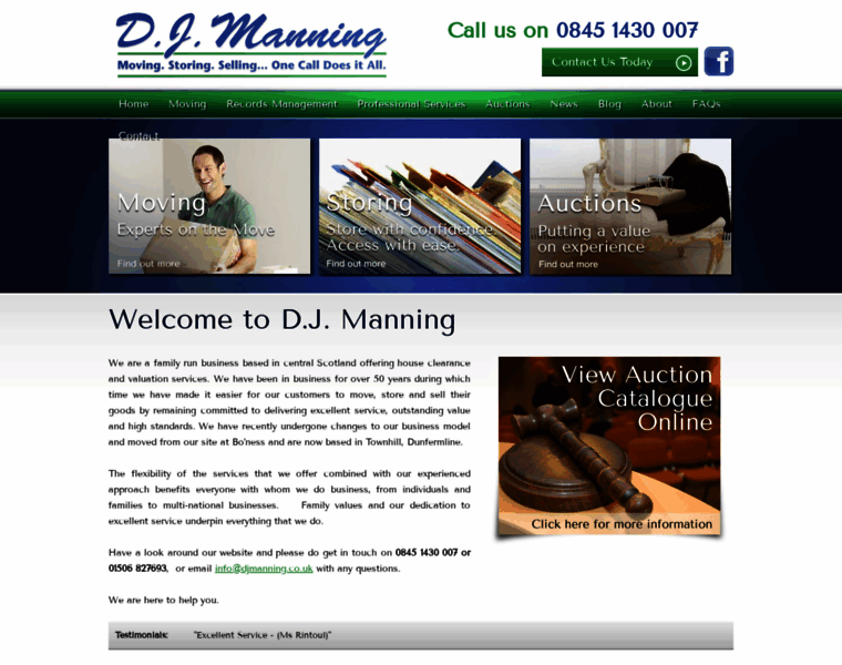 Djmanning.co.uk thumbnail