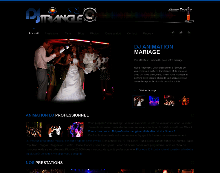 Djtriangle.fr thumbnail