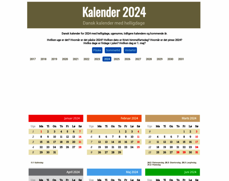 Dk-kalender.dk thumbnail