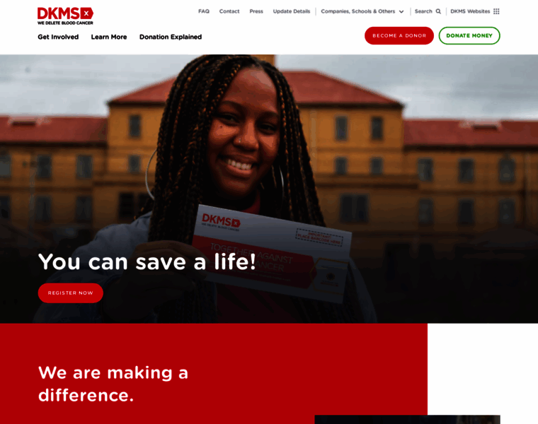 Dkms-africa.org thumbnail