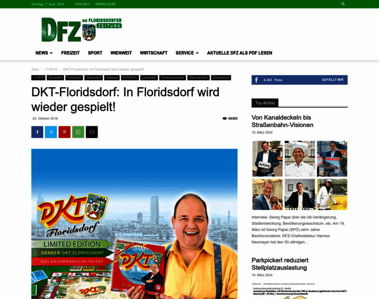 Dkt-floridsdorf.at thumbnail