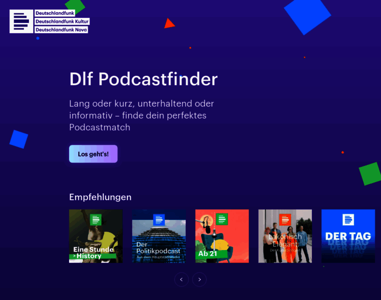 Dlf-podcastfinder.de thumbnail