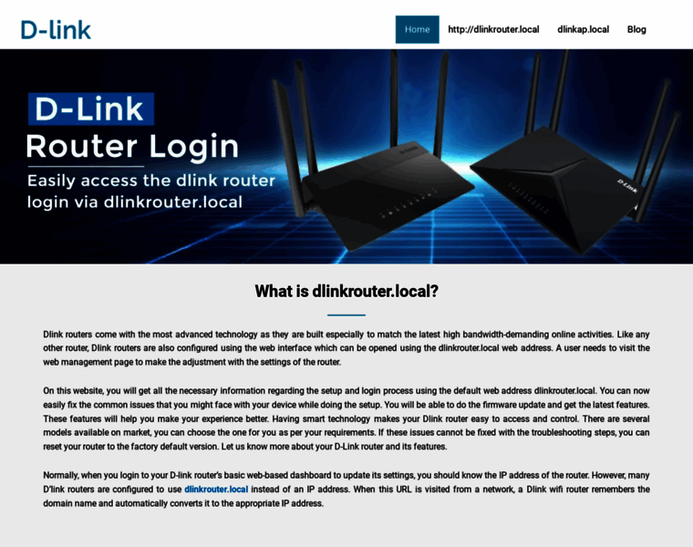 Dlinklocal.com thumbnail