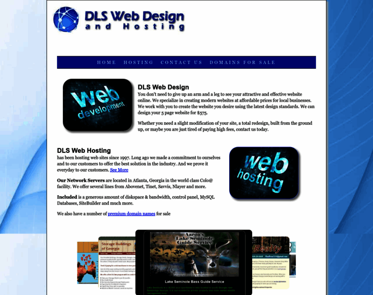 Dlswebdesign.com thumbnail