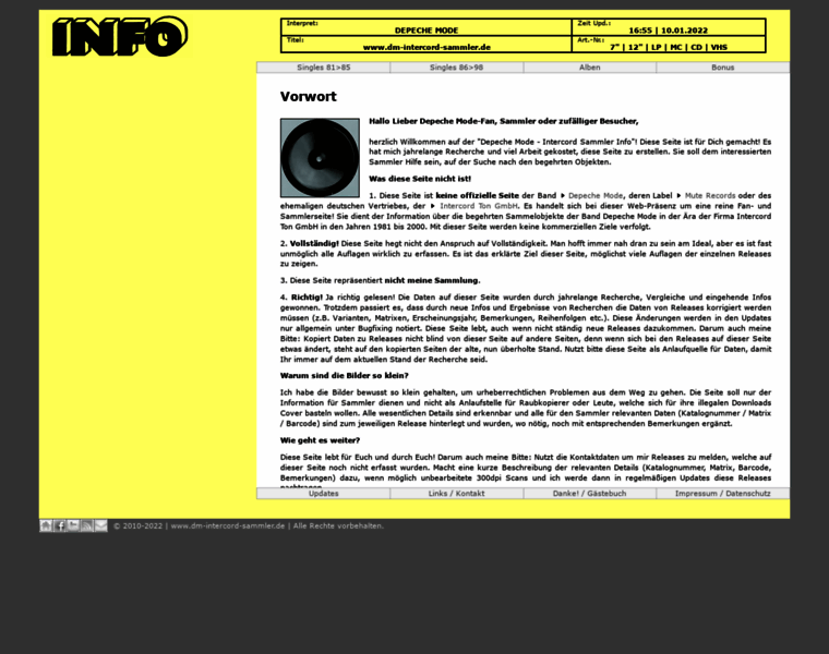 Dm-intercord-sammler.de thumbnail