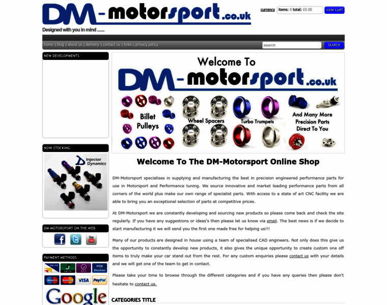 Dm-motorsport.co.uk thumbnail