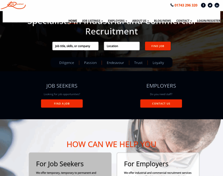 Dm-recruitment.com thumbnail
