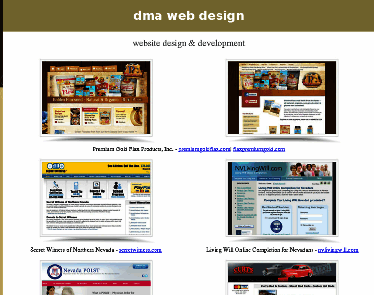 Dmawebdesign.com thumbnail