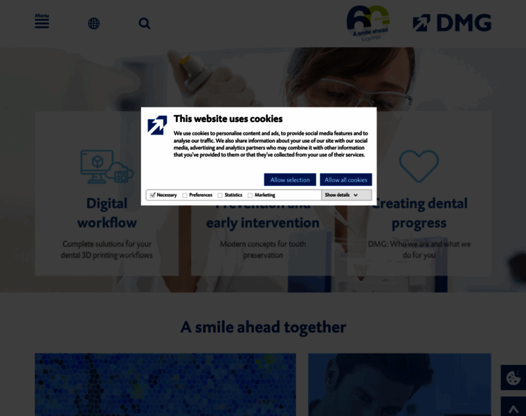 Dmg-dental.com thumbnail