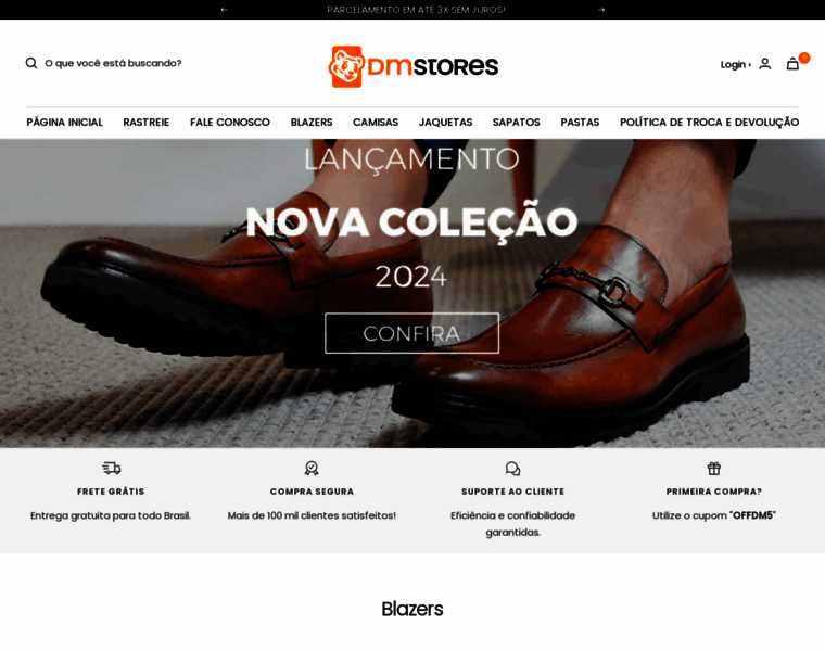Dmstores.com.br thumbnail