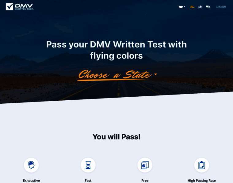 Dmv-written-test.com thumbnail