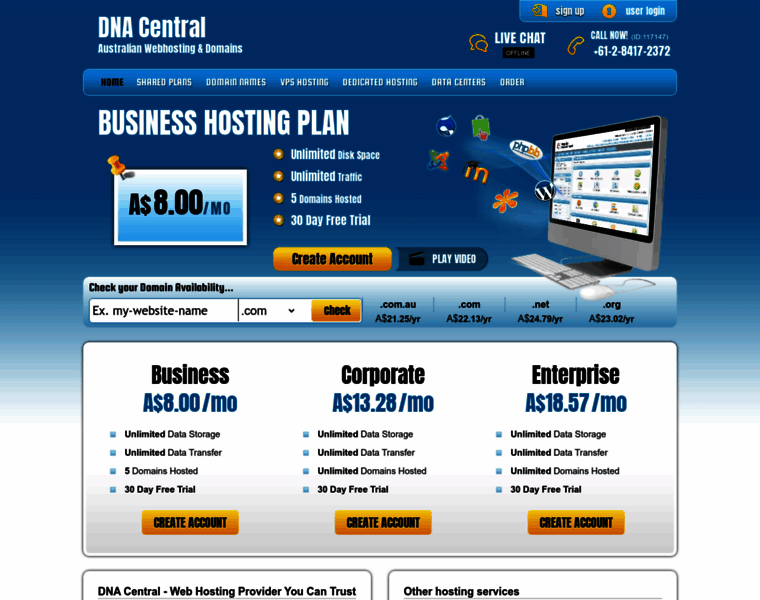 Dnacentral.com.au thumbnail Dnacentral.com.au thumbnail