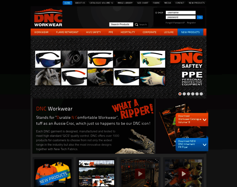 Dncworkwear.com.au thumbnail
