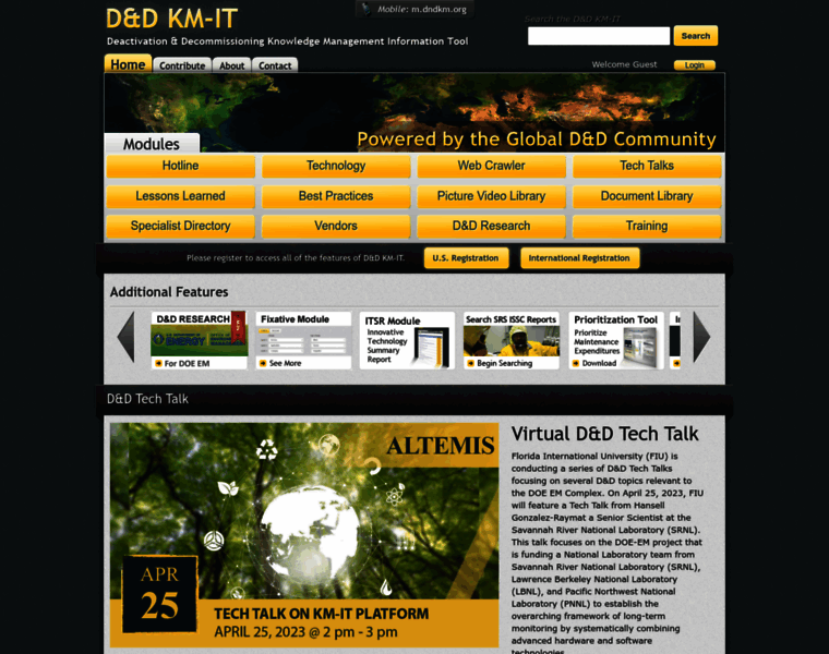 Dndkm.org thumbnail