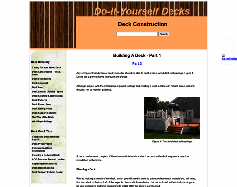 Do-it-yourself-decks.com thumbnail