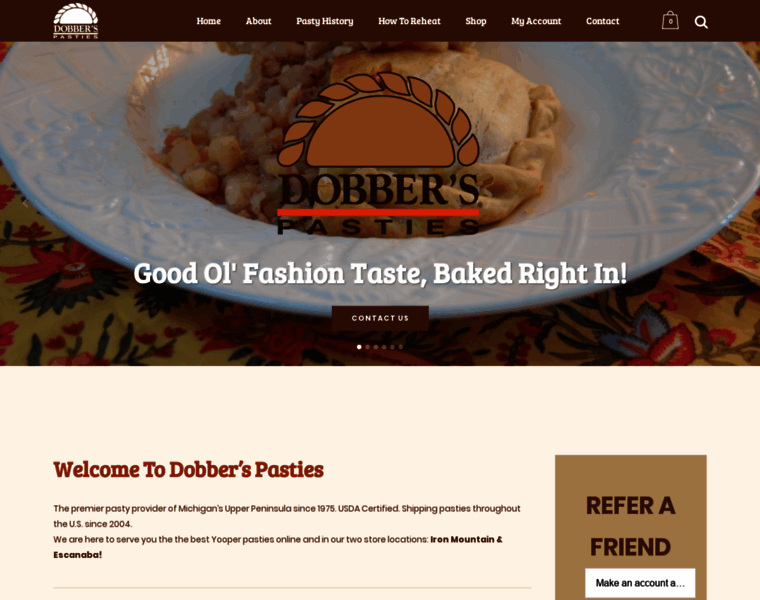 Dobberspasties.com thumbnail
