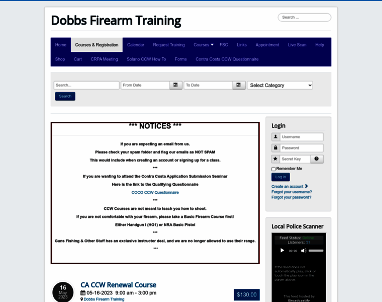 Dobbsfirearmtraining.com thumbnail