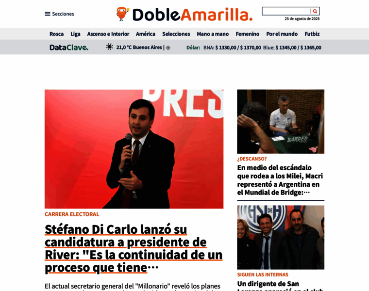 Dobleamarilla.com.ar thumbnail
