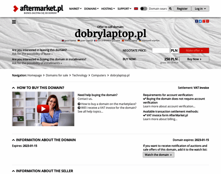 Dobrylaptop.pl thumbnail