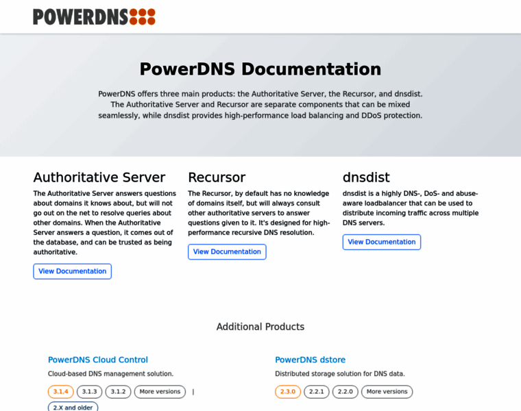 Doc.powerdns.com thumbnail Doc.powerdns.com thumbnail