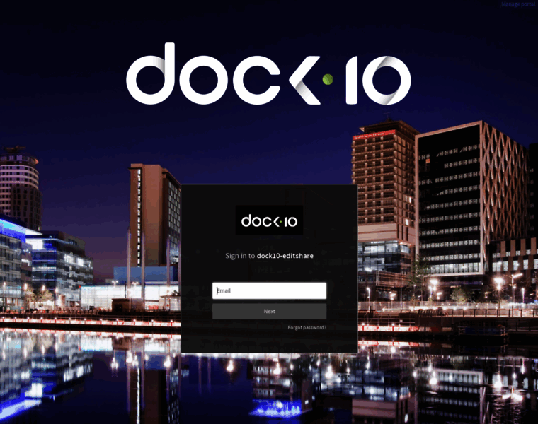 Dock10-editshare.mediashuttle.com thumbnail