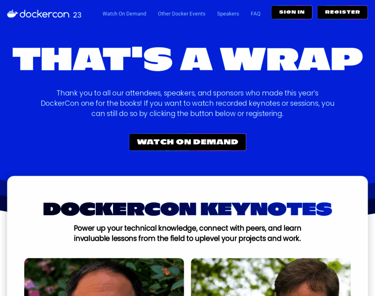 Dockercon.com thumbnail