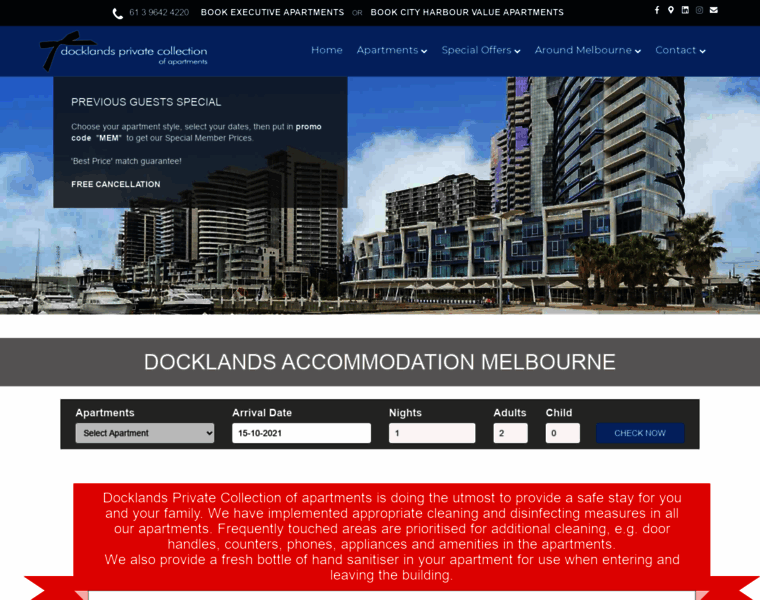 Docklandsprivatecollection.com.au thumbnail