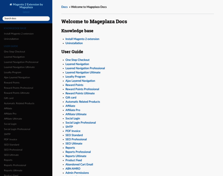 Docs.mageplaza.com thumbnail