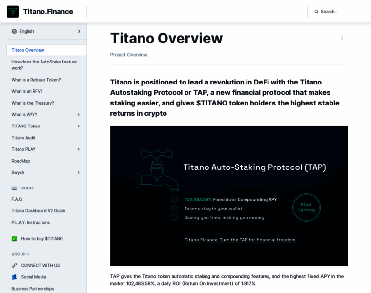 Docs.titano.finance thumbnail