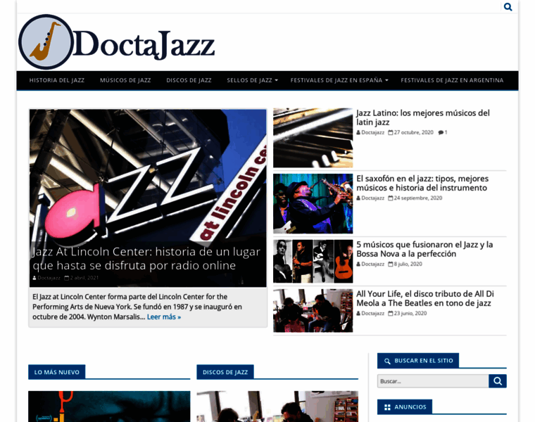 Doctajazz.com thumbnail