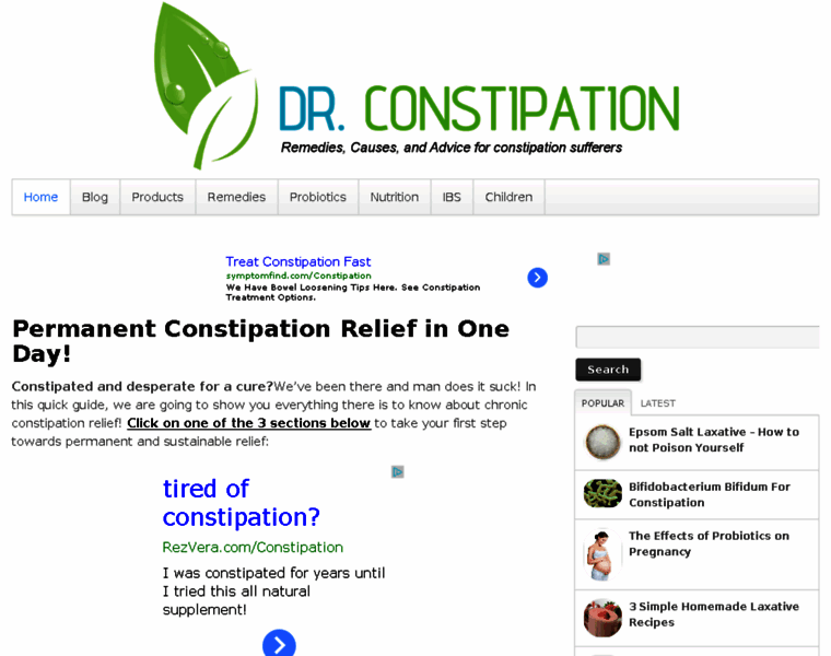 Doctorconstipation.com thumbnail