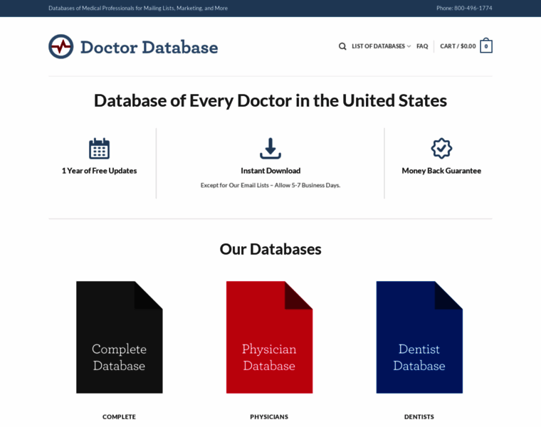 Doctordatabase.co thumbnail