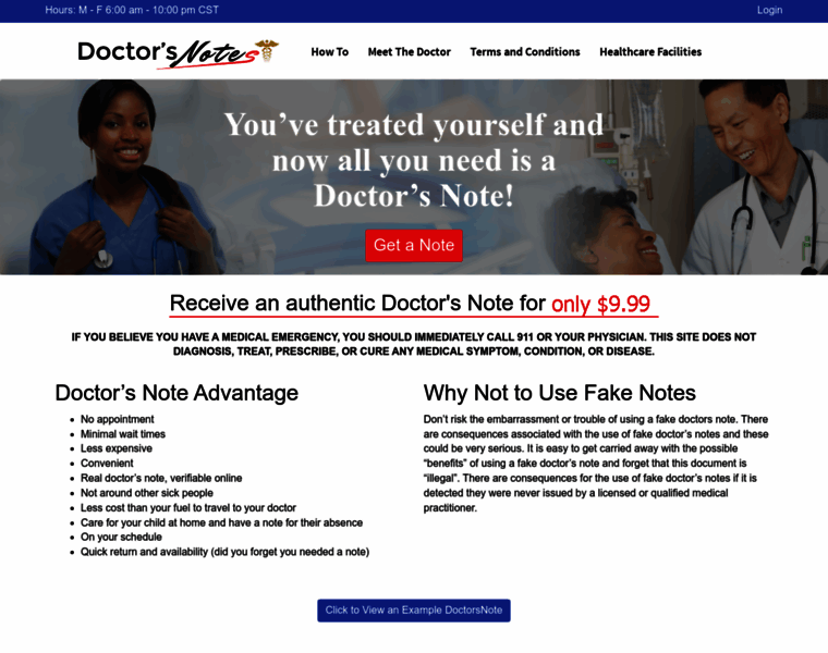 Doctorsnote.com thumbnail