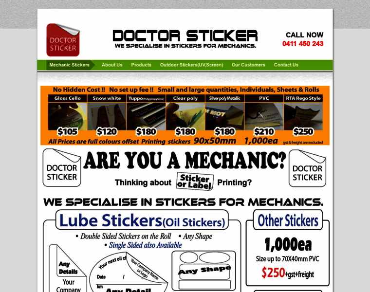 Doctorsticker.com.au thumbnail