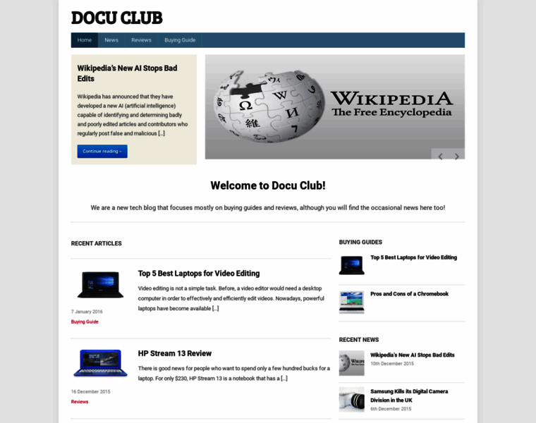 Docuclub.org thumbnail