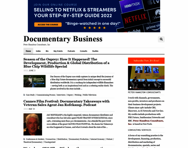 Documentarytelevision.com thumbnail