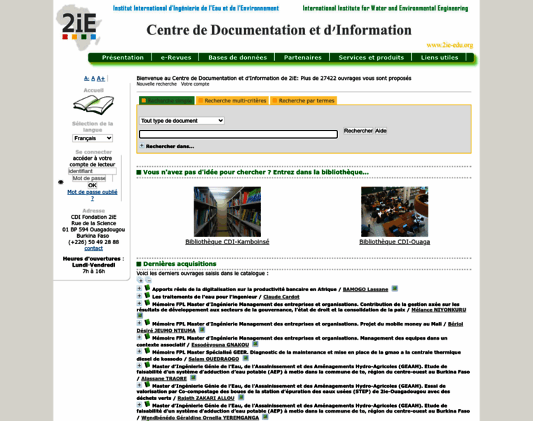 Documentation.2ie-edu.org thumbnail