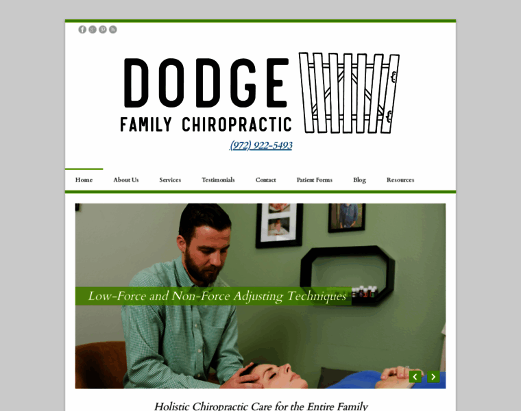 Dodgefamilychiropractic.com thumbnail