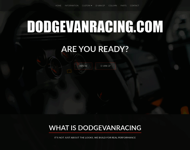 Dodgevanracing.com thumbnail